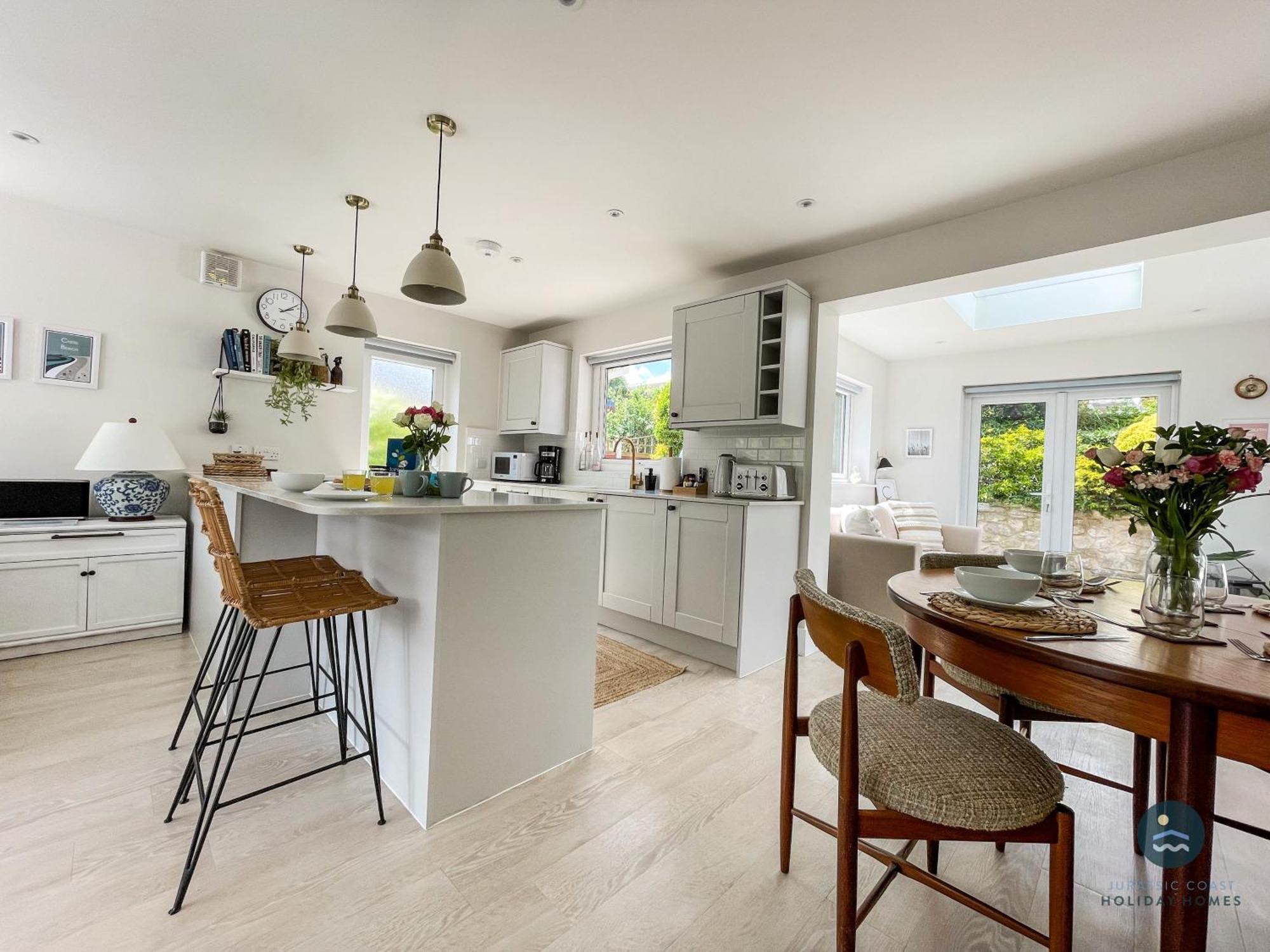 Seafeathers - Luxury Holiday Home With Sea Views Overcombe Buitenkant foto