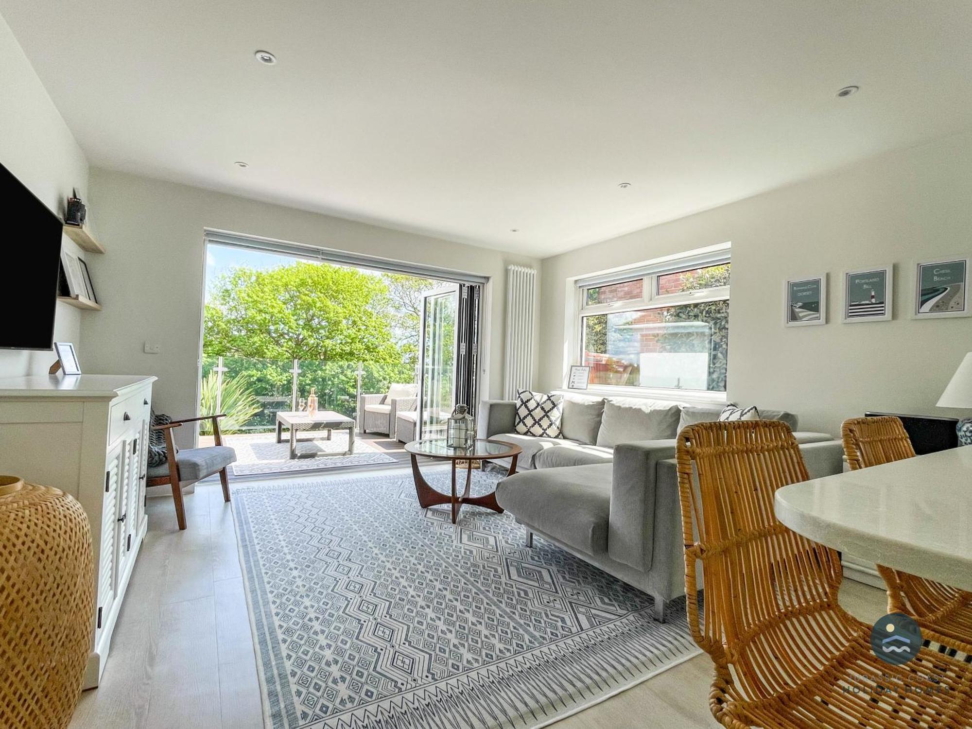 Seafeathers - Luxury Holiday Home With Sea Views Overcombe Buitenkant foto